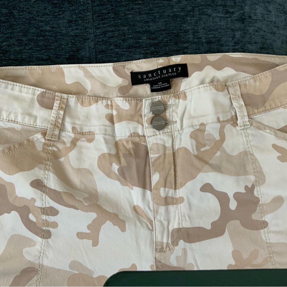 SANCTUARY camouflage cargo pants - Picture 3 of 4